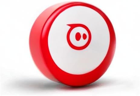 Sphero Mini (Red) - Coding Robot Ball - Educational Coding and Gaming for Kids and Teens - Bluetooth Connectivity - Interactive and Fun Learning Experience for Ages 8+ | Educational Coding and Gaming, Bluetooth Connectivity, Interactive and Fun Learnin...