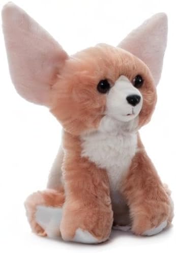 The Petting Zoo Fennec Fox Stuffed Animal Plushie, Gifts for Kids, Wild Onez Babiez Zoo Animals, Fox Plush Toy 6 inches