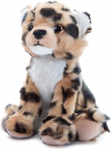 The Petting Zoo Cheetah Stuffed Animal Plushie, Gifts for Kids, Wild Onez Babiez Zoo Animals, Cheetah Plush Toy 6 inches