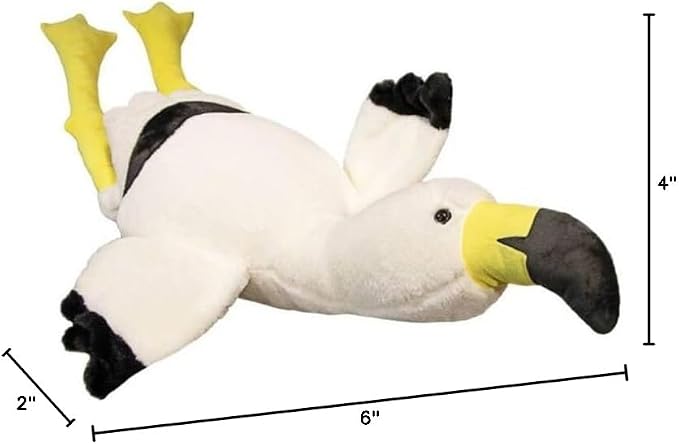 Flamingo Plush Pillow Stuffed Animal - 62 Inch Ultra Soft & Cute Flamingo Gift, Huggable Stress Relief for Bedroom, Office, Car, for Kids, Adults, GirlsWhite
