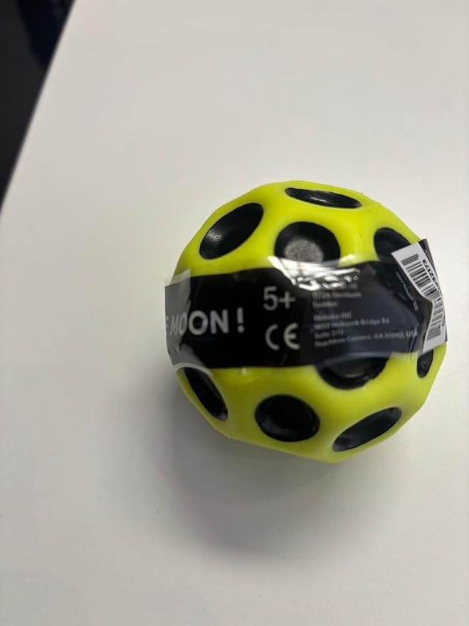 Waboba The Original Moon Ball - Hyper Bouncy Ball – Makes Pop Sound When Bounced - All Ages Extreme Bounce & Fun - Perfect for Active Play & Indoor or Outdoor Games