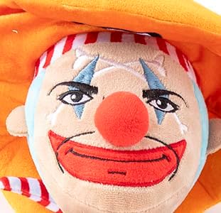 Jay Franco One Piece Buggy Plush Pillow Buddy - Super Soft Clown Character Pillow - Polyester Microfiber, 26 Inches