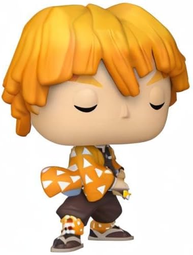 Funko Pop Animation: Demon Slayer - Zenitsu Agatsuma, 3.75 Inches - Collectable Vinyl Figure - Gift Idea - Official Merchandise - Toys for Kids & Adults - Anime Fans - Model Figure for Collectors