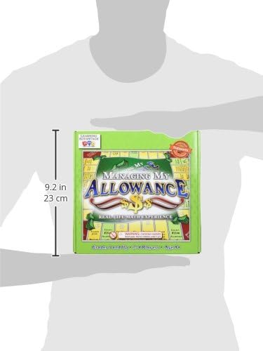 LEARNING ADVANTAGE Managing My Allowance Money Game | for Ages 8+ | Teach Financial Literacy | First Money Experience for Kids