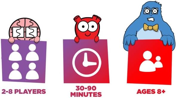 The Awkward Yeti Family Card Game, Ages 8+, Heart & Brain Edition | for Kids, Teens, Parents & Adults, Party Game for Family Game Night, Science & Anatomy Humor, By Organ Attack Creator