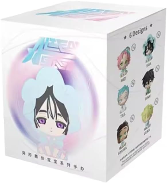 Anime Alien Stage Baby Series Figure Blind Box, Ivan Till MIZI SUA Luka Officially Licensed PVC Figure Collection Gift (Random 1pcs)