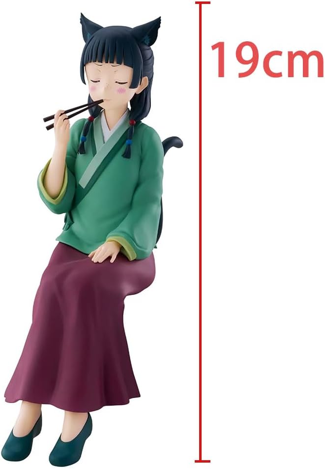 2pcs Maomao Figure Anime Sitting Figure Models Cute Figurine Maomao Action Figures Collectibles Statue Desktop Decoration