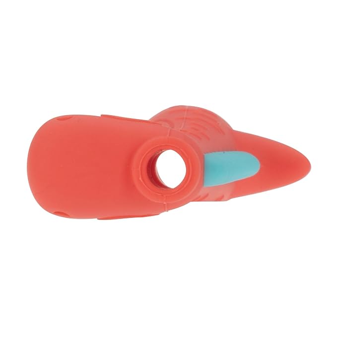 Nuby Tube Teether - (2-Pack) Baby Teething Toy - 3+ Months - Silicone - Llama and Dinosaur