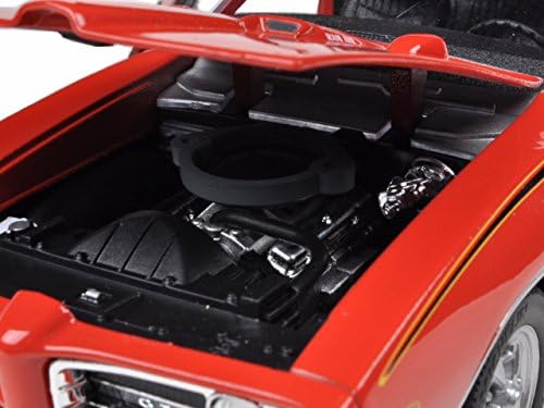 Motormax 73133 1969 Pontiac GTO Orange 1:24 Scale Diecast Model Car