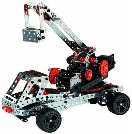 MECCANO Erector Super Construction 25-in-1 Motorized Building Set, Steam Education Toy, 638 Parts, for Ages 10+