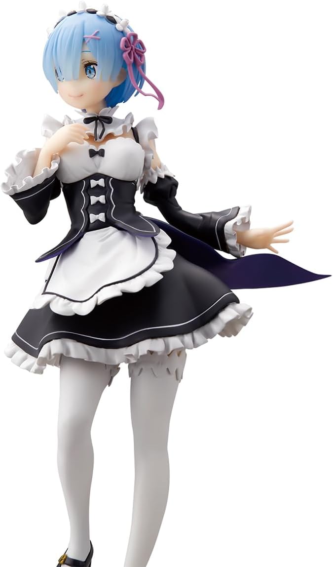Banpresto - Re:Zero-Starting Life in Another World - Rem (Maid ver.) Glitter & Glamours Figure