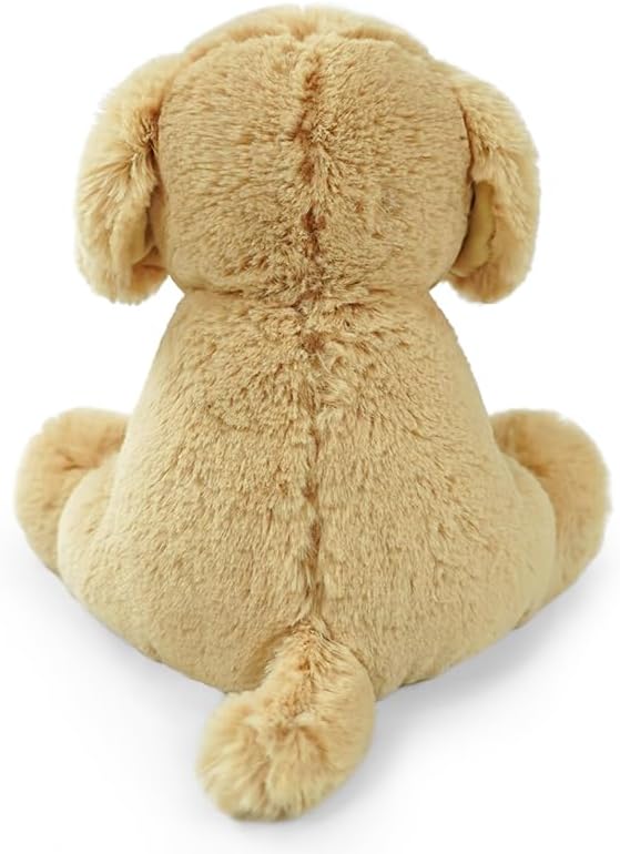 Plush Dog Sitting Toys Stuffed Animal, Realistic Dog Stuffed Animal Toy Characters Stuffed Filled in Limbs 8.5 Inch Soft Huggable Gifts for Kids with Stuffed Animals Birthday Gift for Girls Boys