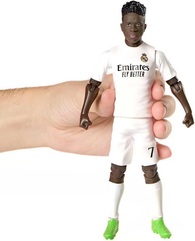 Sockers Banbo Toys Real Madrid CF Vinícius Júnior 8" Collectible Soccer Action Figure
