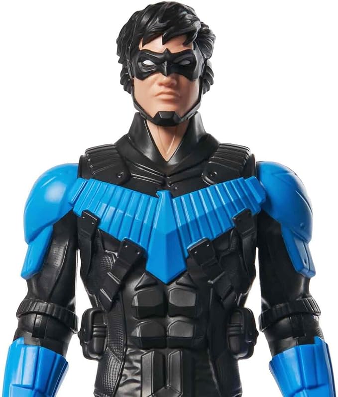 DC Comics, Nightwing Action Figure, 12-inch, Kids Toys for Boys and Girls, Ages 3+
