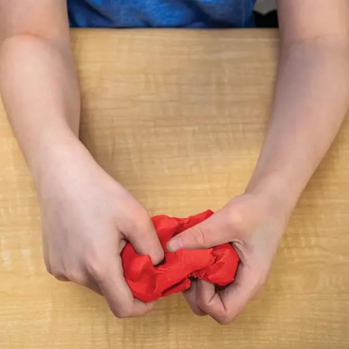 Prang Modeling Clay, Red, 1 lb. Block, Case of 12 Blocks, 192 oz. Total | Pliable, Non-Hardening, Non-Staining, Easy Clean-Up, Perfect for Preschool and Elementary Aged Children