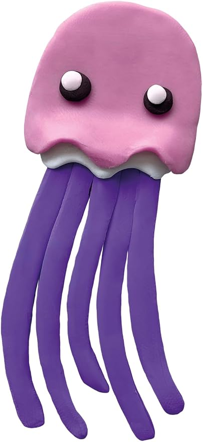 Jovi - Non-Hardening Modeling Clay, 3 lb Total, 4 Purple Bars, 0.77 lb Each | Arts and Crafts Non-Toxic and Gluten Free Plasticine