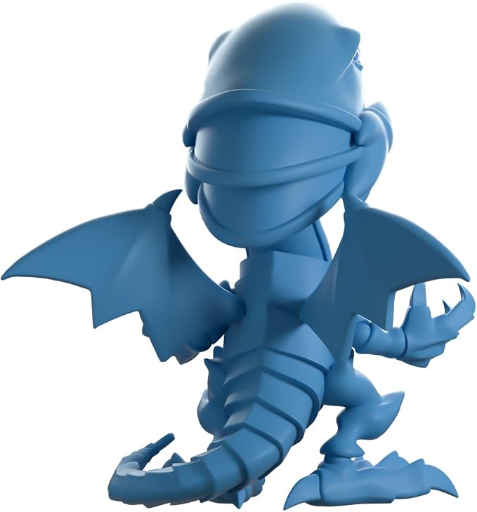 Youtooz Blue-Eyes White Dragon Vinyl Action Figure, 4.1" Dragon Collectible, Based on Yu-Gi-Oh! Anime Series