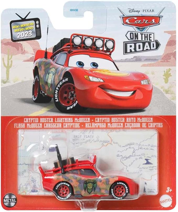 Cars 3 - Die Cast - Cryptid Buster Lightning McQueen (HKY29)