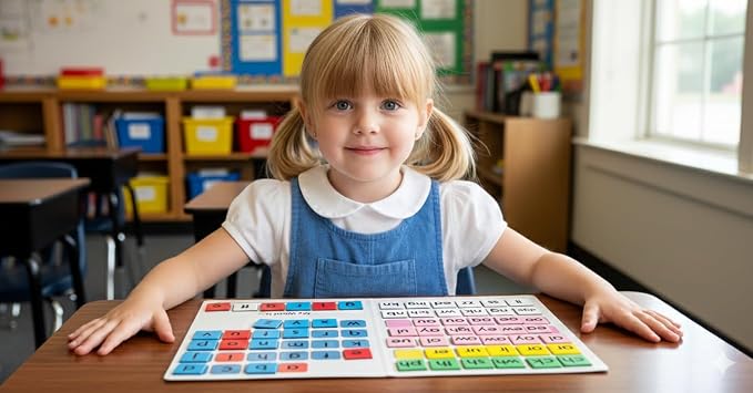 Magnetic Phonetics Back to Basics Magnet Set with Printed Board