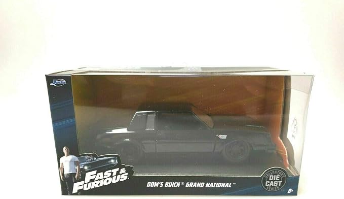 Jada Fast & Furious 1:32 Dom's Buick Grand National Die-Cast Car, Toys for Kdis and Adults