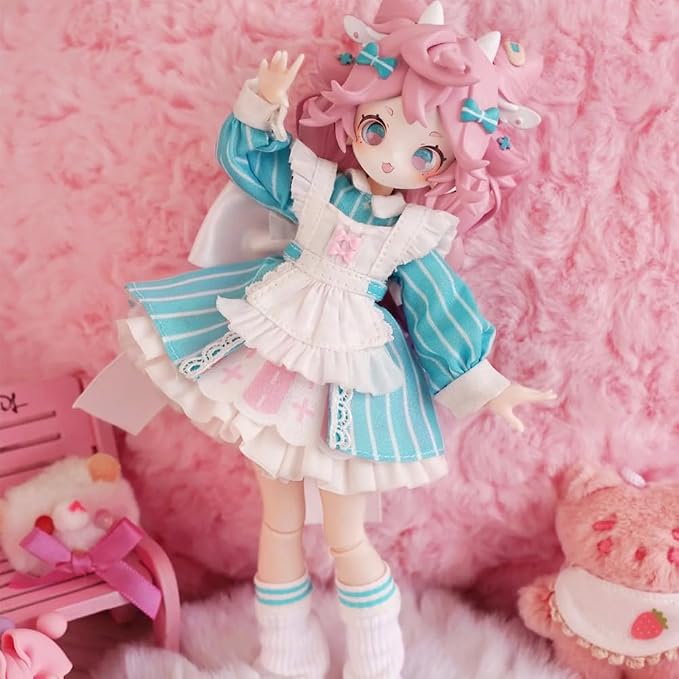 Sugary Girls Series 1/8 MJD Blind Box Mystery Box Dolls Action Anime Figure BJD Dolls Cute Figures Collectibles Birthday Gift (Single Box)