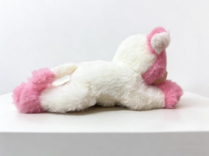 YUKOUQIAN Cute Cow Plush Stuffed Animal Doll Toy 10 inch for Girls Boys (pa Cow Pink)