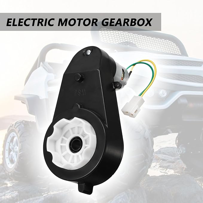 2Pcs 24V 40000RPM Kids Ride On Car Gearbox Motor,24V Motor Gearbox Upgrade High Speed RS555 Drive Engine Match 24 Volt Kids Ride On Toys Car Motors