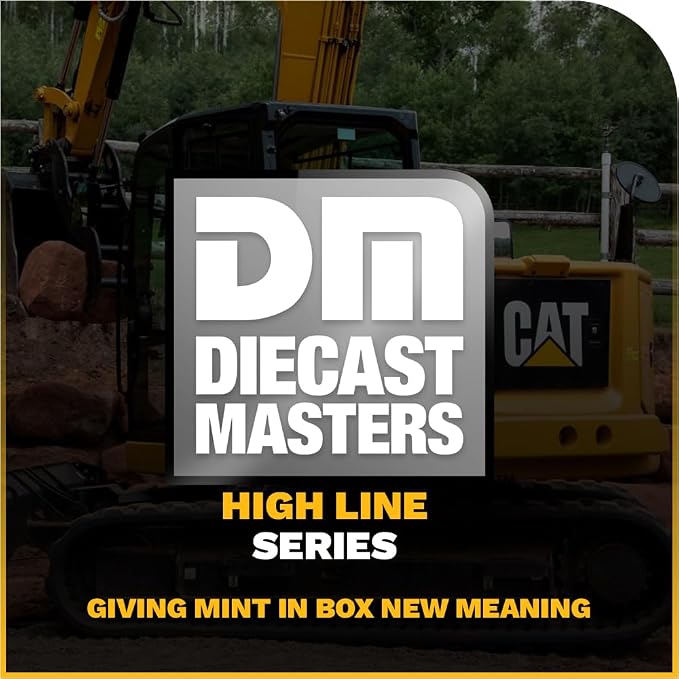 Diecast Masters 1:50 Scale Caterpillar 308 CR Mini Hydraulic Excavator | High Line Series Cat Trucks & Construction Equipment | Model 85596