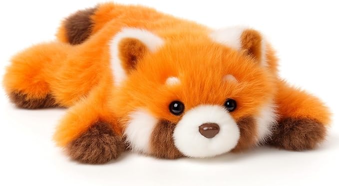 Adorable Red Panda Stuffed Animal Soft Plush Red Panda Plush Toy Cute Birthday Gifts for Kids Adults