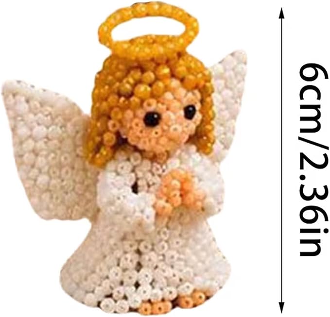 Pwewob 3D Beaded Nativity Kit, 3D Beaded Animal Kit, Tiny Beaded Animal Kits 3D for Adults, Bead Animal Making Kit for Craft Enthusiasts, Creative DIY Decoration Gifts for Christmas in July