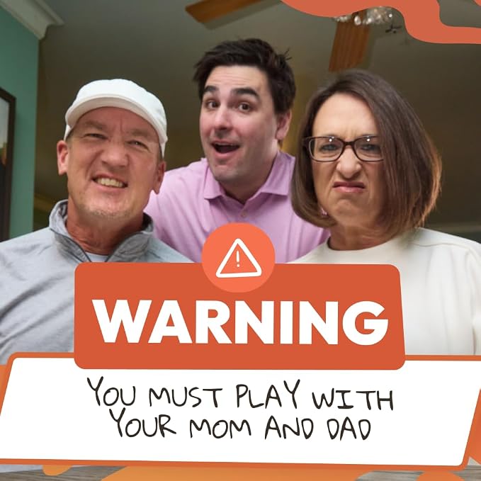 Go F Yourself Mom & Dad! – The Grown Up Go Fish Card Game You've Always Wanted | Hilarious Party Game for Grown Ups, 2+ Players | 104 Cards, 26 Unique Pairs