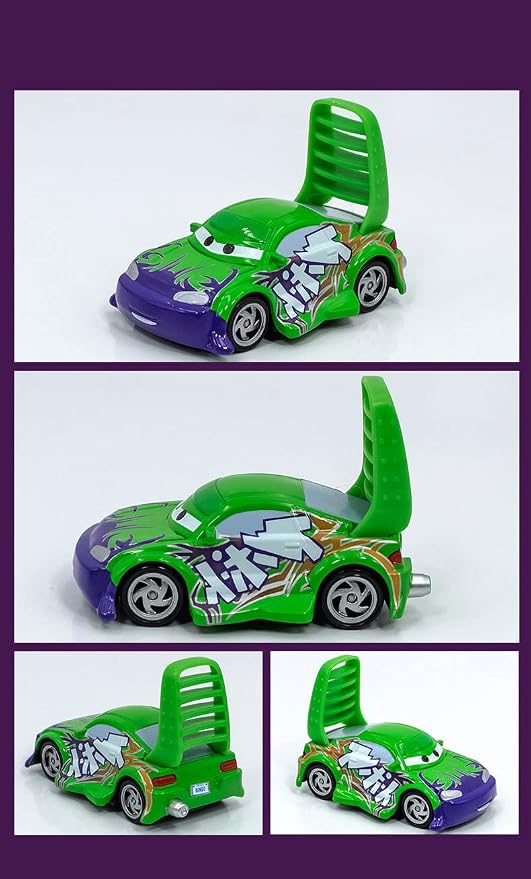 6PCS Movie Cars 2 3 Cars Assortment 1:55 Loose Diecast Vehicles Toys (6 PCS CAR Toy) (MP-BCD)