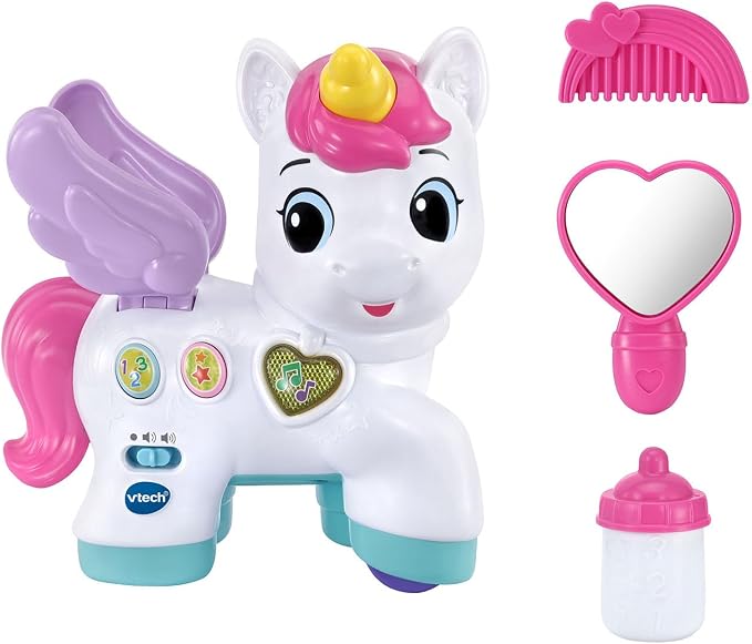 VTech Care and Go Unicorn Toddler Pull-Along Toy