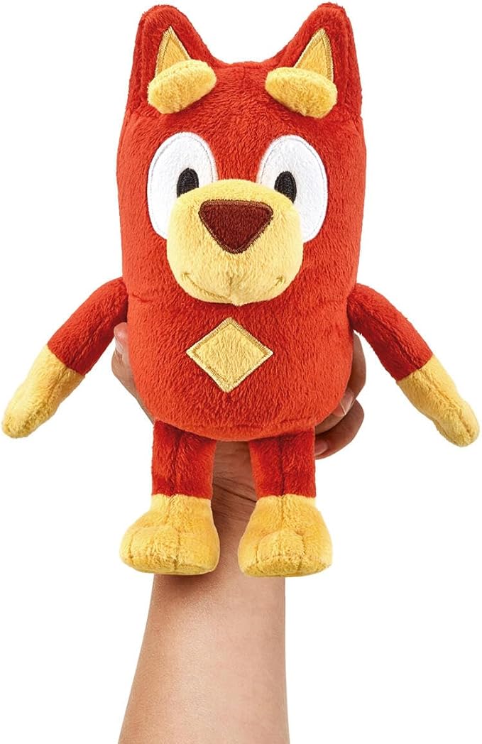 Bluey Friends 3 Pack Plush, 6.5-7.5"/ 16-23 cm Tall Plush Toys (Rusty, Lila, and Snickers)