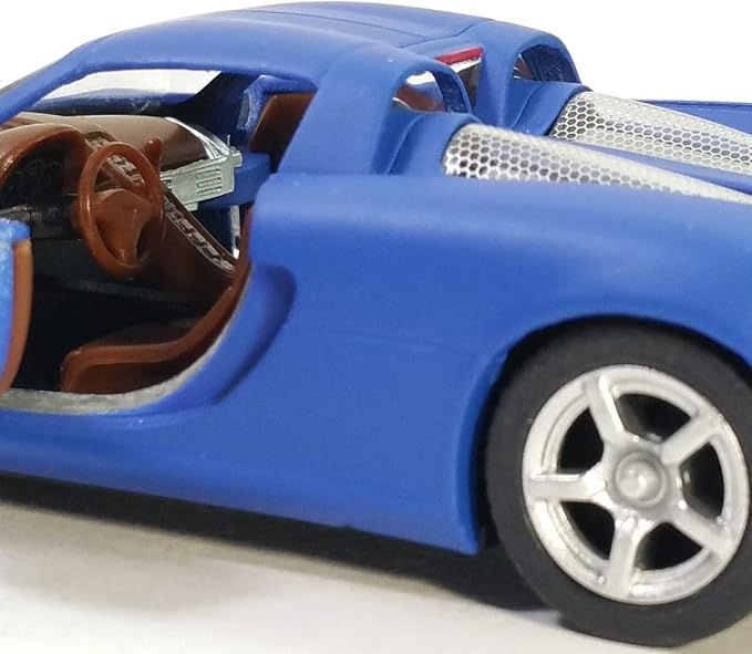 KiNSMART - Porsche Carrera GT 1:36 Scale 5" Die Cast Metal Model Toy Super Sports Car (Blue)