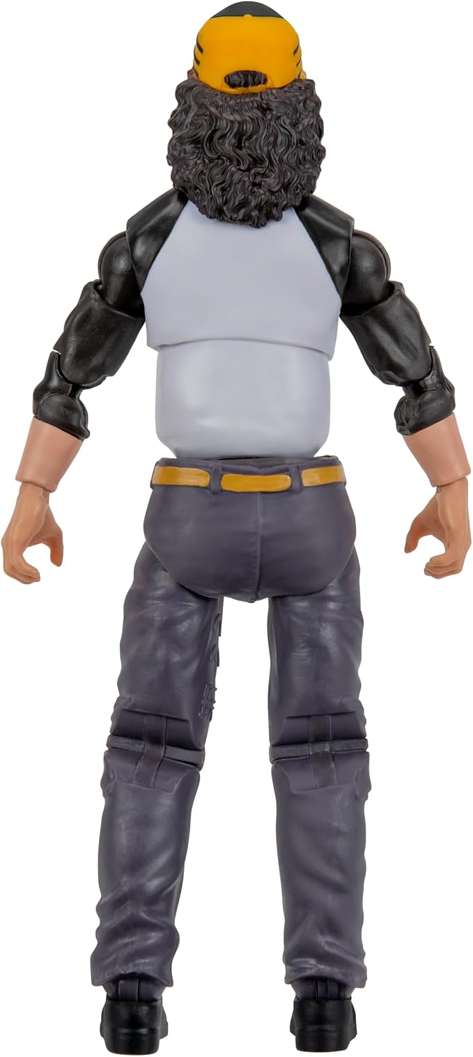 Stranger Things Dustin Henderson Upside Down Collector Figure - 6-Inch Highly Detailed Figure with Soft Good Clothing and Unique Accessories