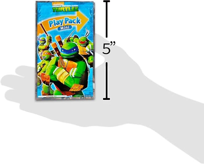 Teenage Mutant Ninja Turtles Party Favors Set for Kids- 8 Mini Coloring Books, Stickers, and Goodie Bags | TMNT Birthday Party Supplies Decorations