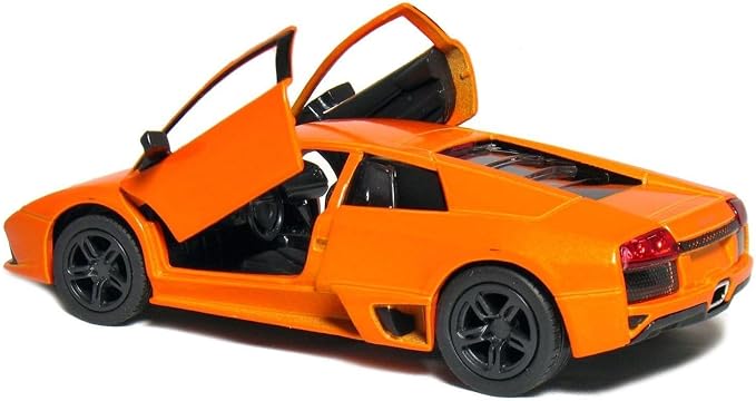 KiNSMART Lamborghini Murcielago LP640 1:36 Scale 5" Die Cast Model Super Sports Car Toy (Orange)