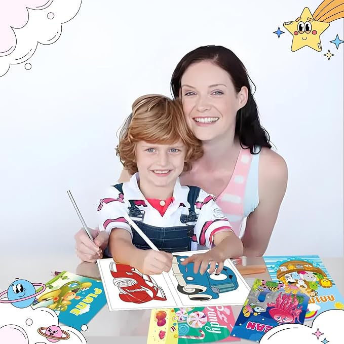 24 Coloring Books for Kids Party Favors Bulk Mini Coloring Book for Kids Ages 4-8 Small Activity Books for Birthday Party Gifts Goodie Bags Stuffers(24-B)