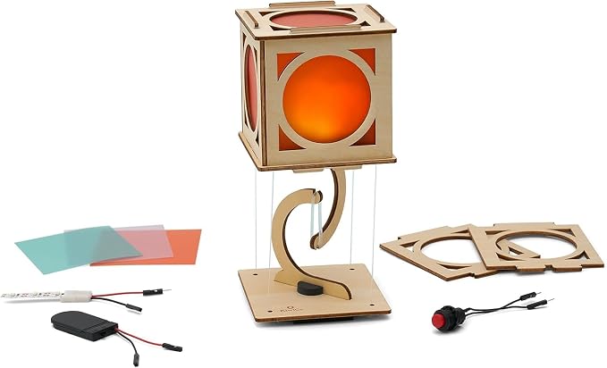 KiwiCo Levitating Lantern – STEM Physics Science Project & Building Kit for Kids Ages 9+ - Robotics Science Gift