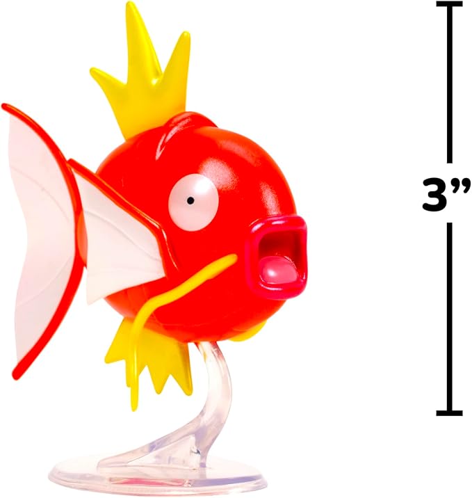 Pokemon Select Evolution Pack - Features 2-Inch Magikarp and 12-Inch Gyarados Battle Figures with Exclusive Finish
