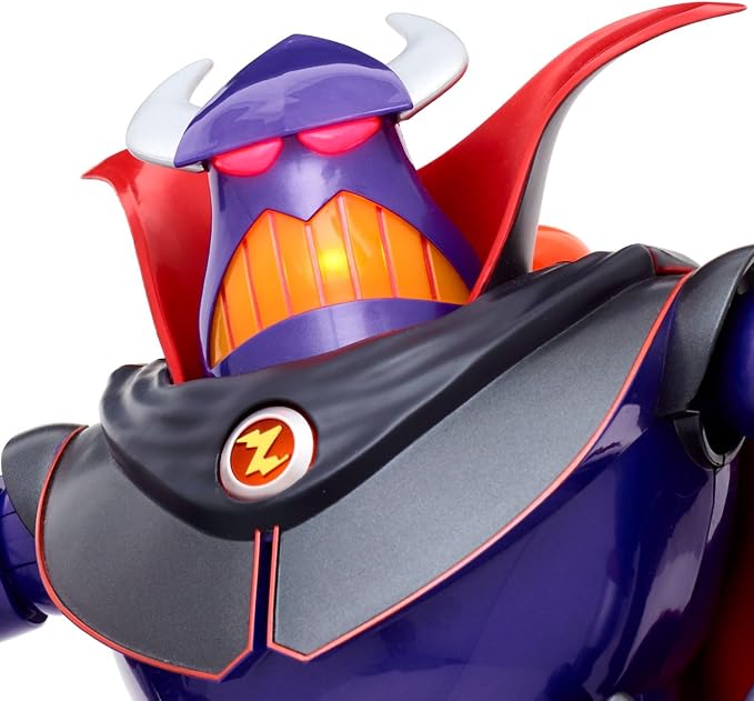 Disney Store Official Zurg Talking Action Figure from Toy Story, Features Sounds and Phrases from the Movies, Interacts with Other Figures and Toys