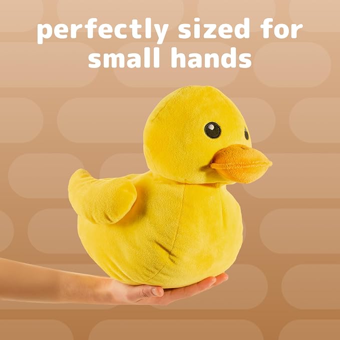 PREXTEX Plush Duck Toys Stuffed Animal with 5 Ducks Baby Stuffed Animals - Big Duck Zippers 5 Little Plush Baby Ducklings - Toys for Kids 3-5 - Duckling Toy - Gift for Ducks Lovers