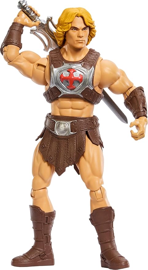Masters of the Universe Movie He-Man 5.5 Inch Action Figure Hero Toy, Content Accurate, 14 Movable Joints & Power Sword