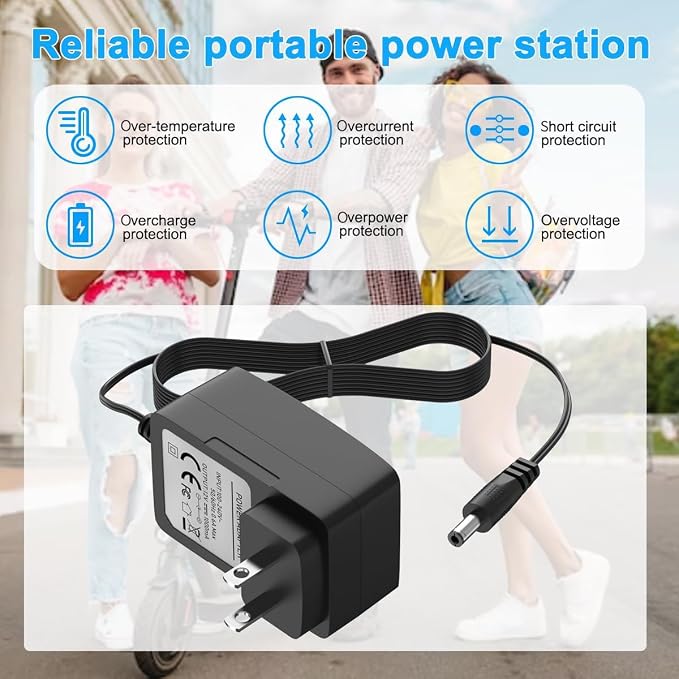 12V Battery Charge for Kid Ride On Toys Compatible with Razor Power Core E90 E95, Black Label E90, MX125 Dirt Rocket, E90 Sprint