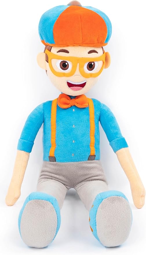 Jay Franco Plush Pillow Buddy Super Soft Polyester Microfiber | Blippi 24 Inches