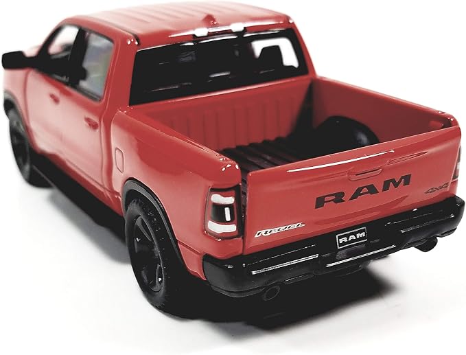 KiNSMART - 2019 Dodge Ram 1500 Pickup 1:46 O Scale 5" Die Cast Metal Model Toy Truck (Red)