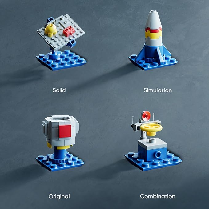 Vilbocr 96-Piece Space Station Building Blocks Set | STEM Educational Toys for Kids Ages 6-12 | Creative Astronaut Adventure Playset for Boys & Girls | Compatible with Major Brands