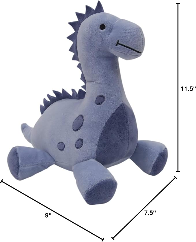 Bedtime Originals Roar Dinosaur Plush Rex, Blue, 1 Count (Pack of 1)