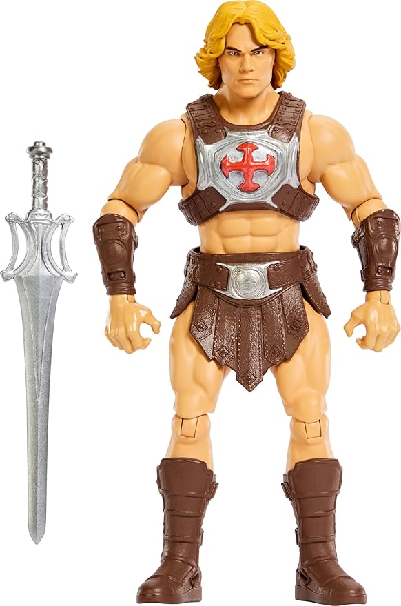 Masters of the Universe Action Figure Toy 4 Pack, He-Man, Skeletor, Man-at-Arms, and Exclusive Goat Man, 5.5 Inch 2026 Movie Accurate, 14 Posable Joints (Amazon Exclusive)